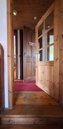 Zugang zum Dachappartement