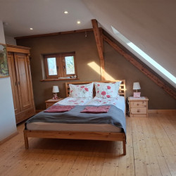 Schlafberecih Dachappartement